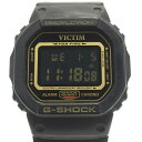 ☆☆【中古】CASIO カシオ G-SHOCK VICTIMコラボ 5周年記念モデル DW-5600VT VICTIMコラボ ブラック クォーツ メンズ 腕時計 Cランク