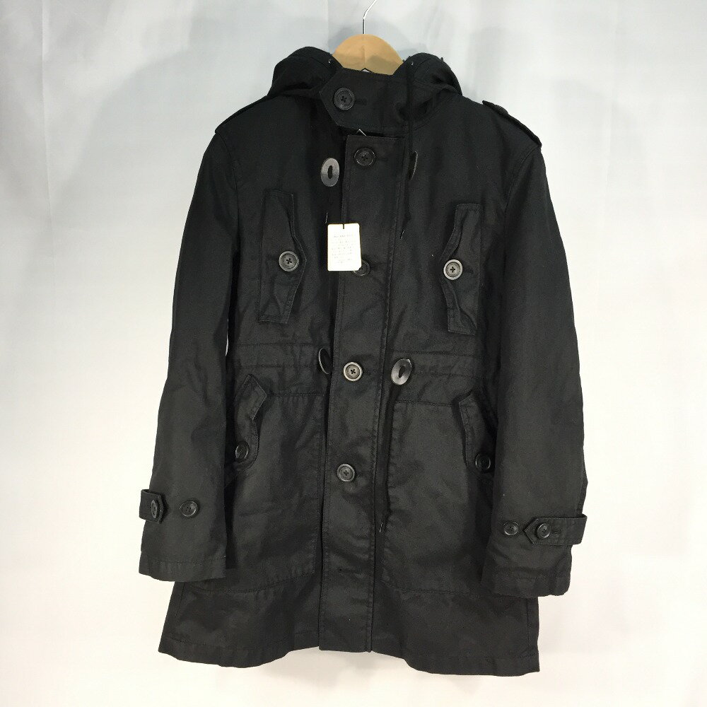 ▼▼【中古】BURBERRY BLACK LABEL バーバリーブラックレーベル 3Way モッズコート SIZE M BMP27-326-09 ブラック Aランク