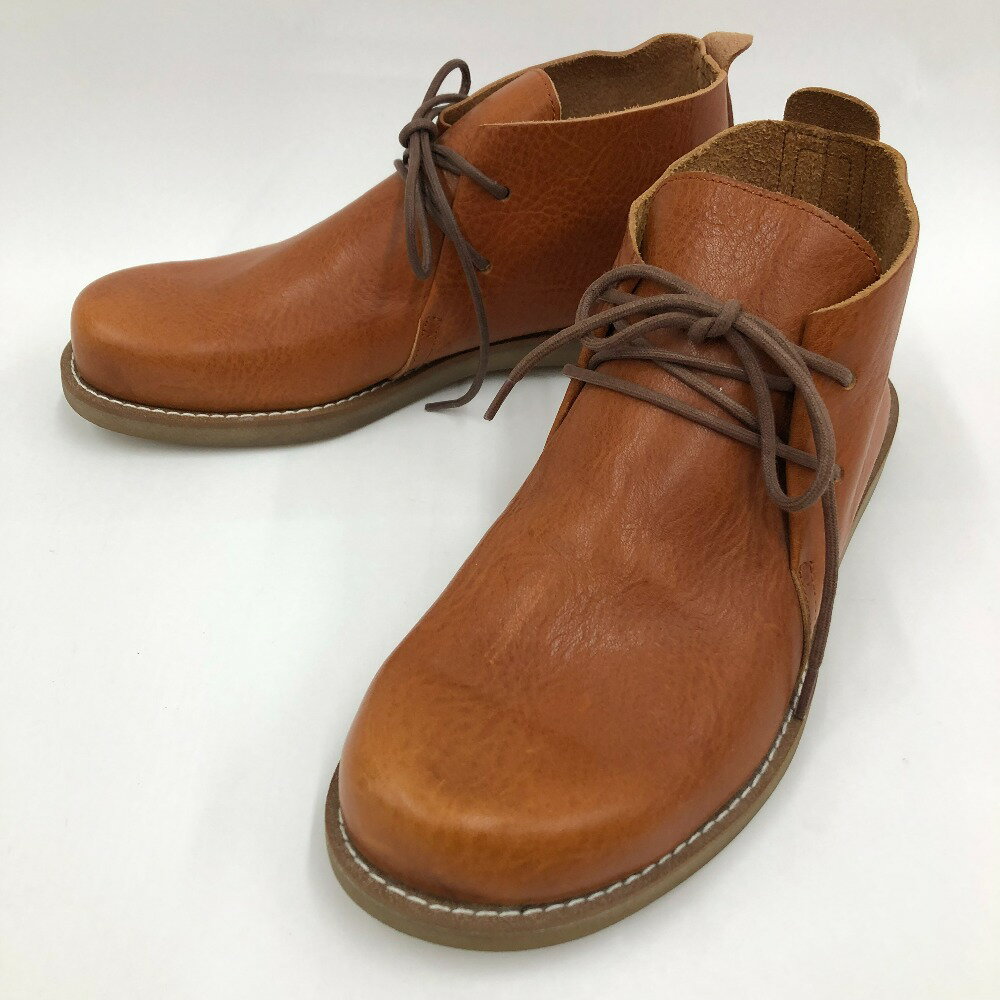 □□【中古】BARNS OUTFITTERS バーンズアウトフィッターズ メンズ　ブーツ　26.5 LE-3022 ブラウン Aランク