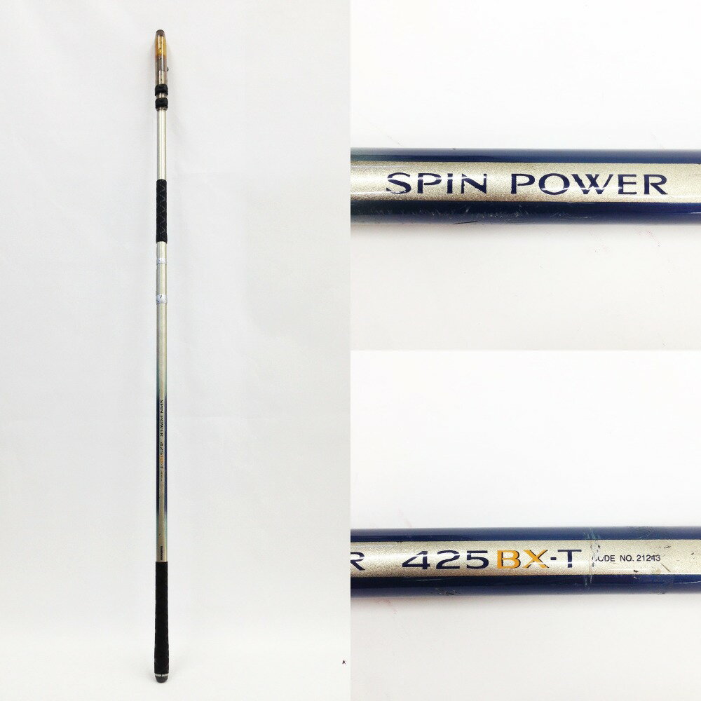 〇〇【中古】SHIMANO シマノ スピンパワーSPIN POWER 425BX-T ロッド 21243 現状渡し Cランク