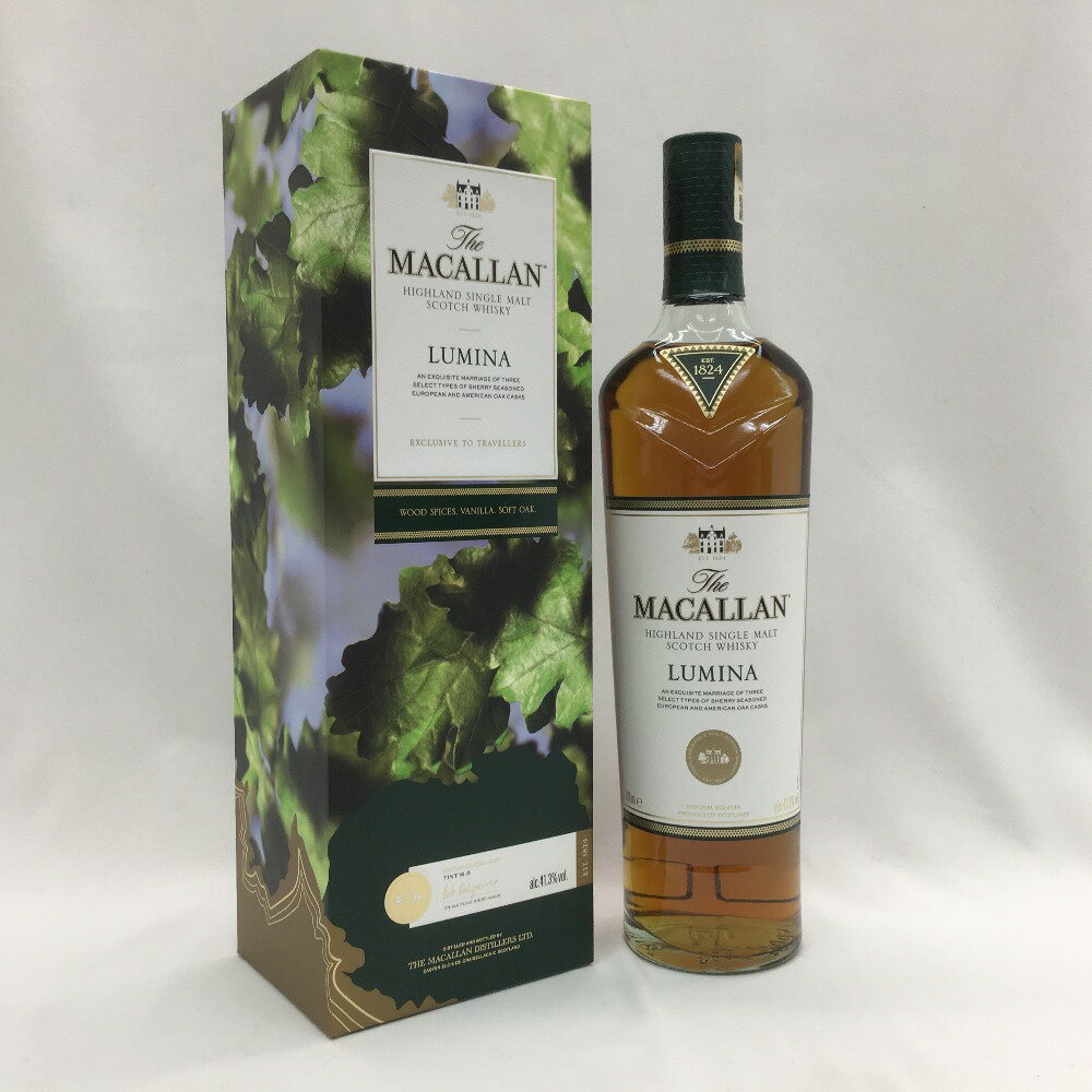 ▼▼【中古】The MACALLAN マッカラン LUMINA ハイランドシングルモルト ウイスキー 700ml Nランク 未開栓