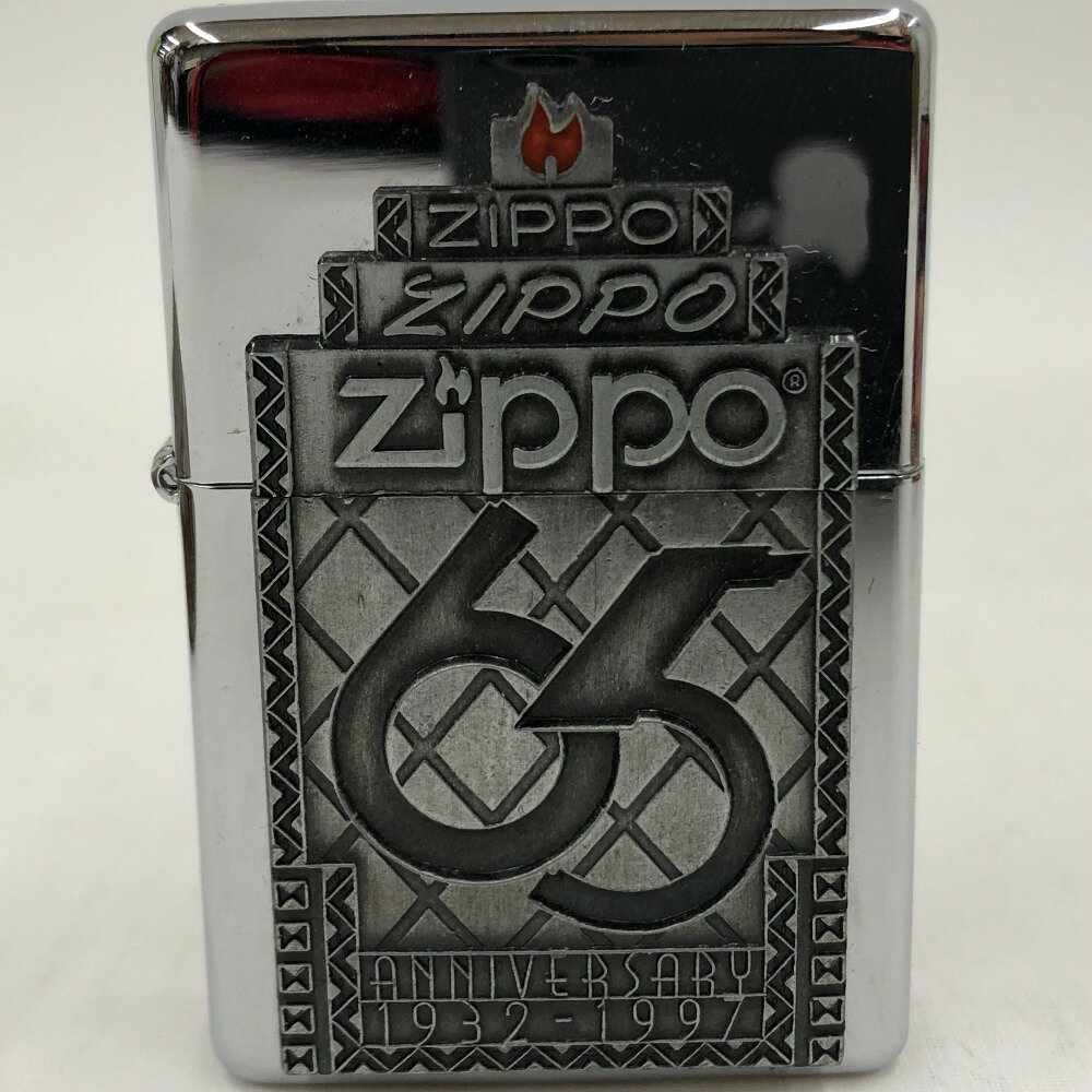 □□【中古】ZIPPO ジッポ ライター65周年記念　 Cランク