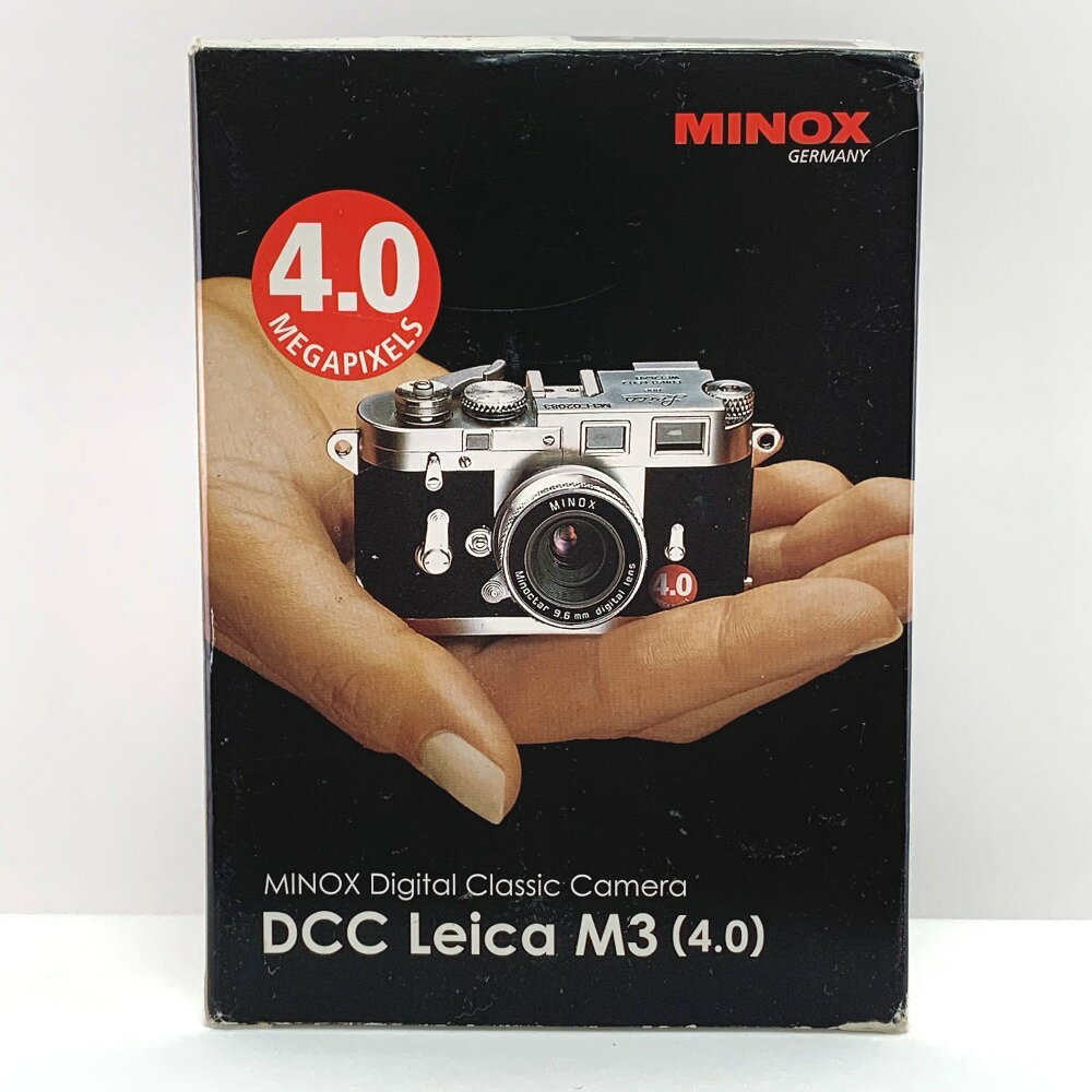 ▽▽【中古】MINOX DCC Leica M3（4.0） ジャンク品　通電確認済み　動作未確認 Dランク