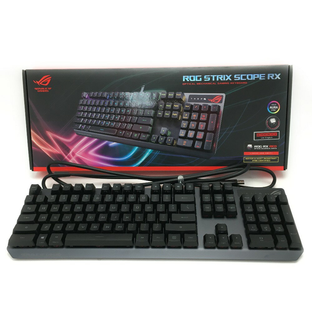 ☆☆【中古】ASUS エイスース 《 ROG Strix Scope RX 》ブラック / 2021年製 / XA05 Aランク