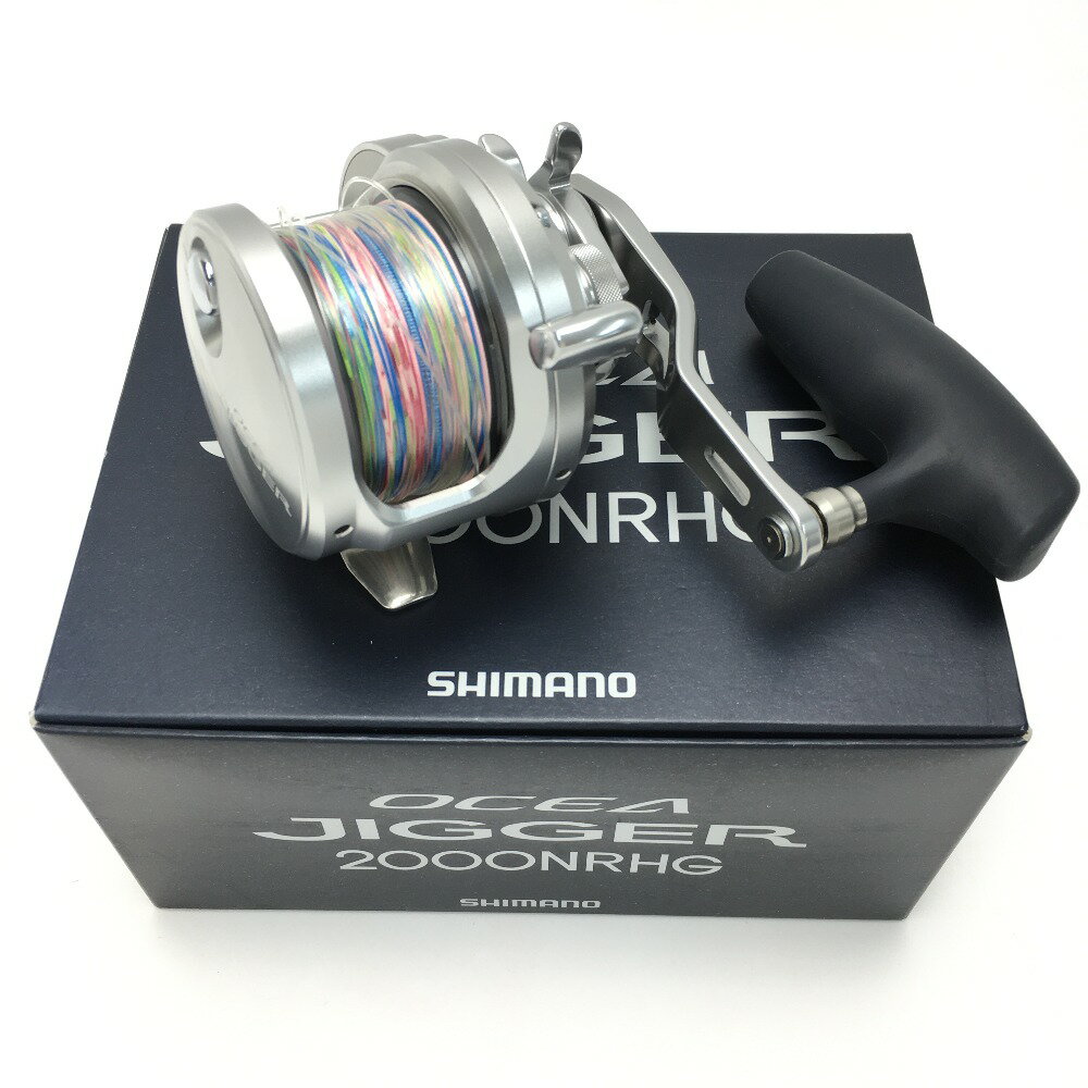 ☆☆【中古】SHIMANO シマノ 17 オシアジガー 2000NRHG ベイトリール 03671 Aランク