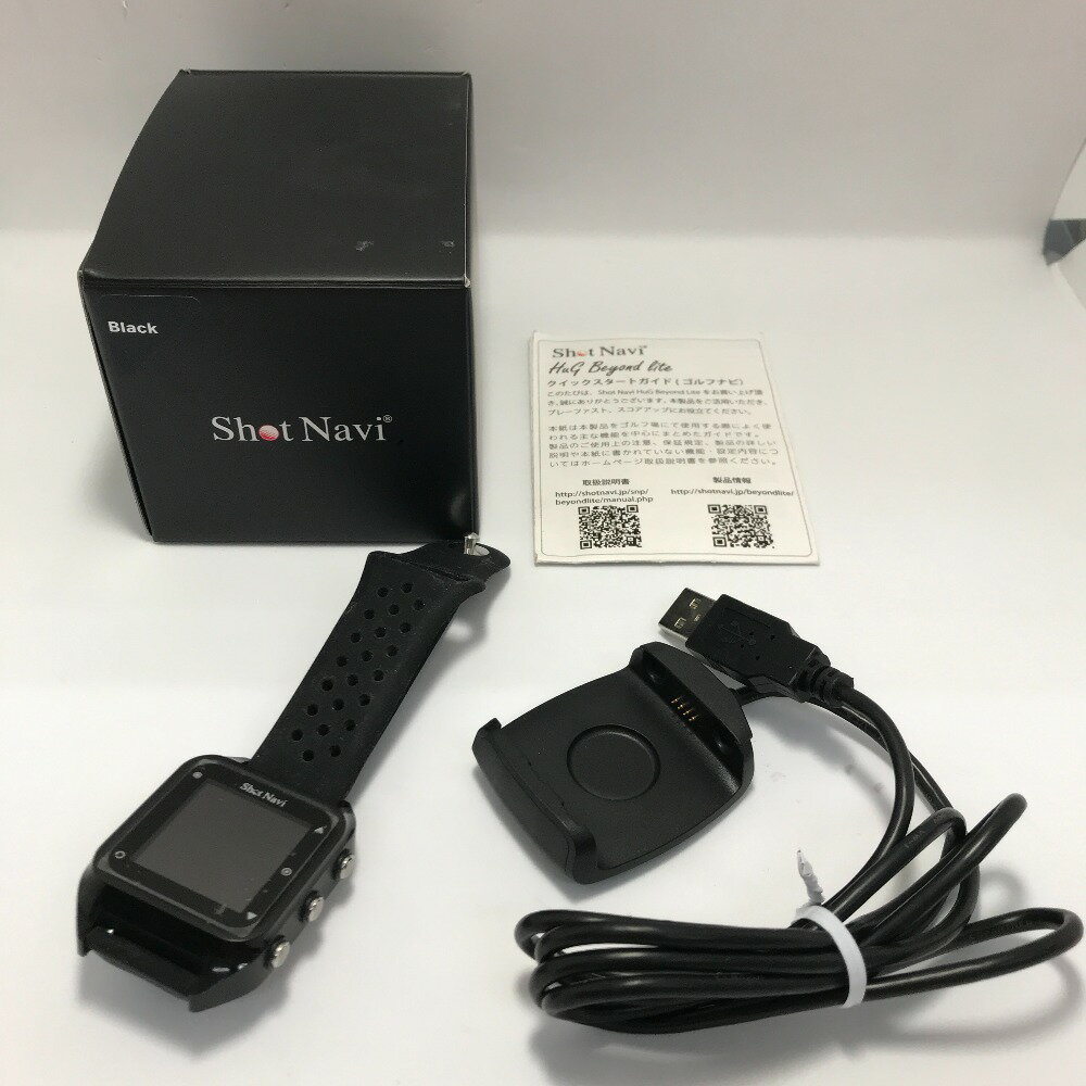 ◎◎【中古】Shot Navi ショットナビ HuG Beyond Lite ハグ ビヨンド ライト GPSナビ ゴルフナビ Bランク