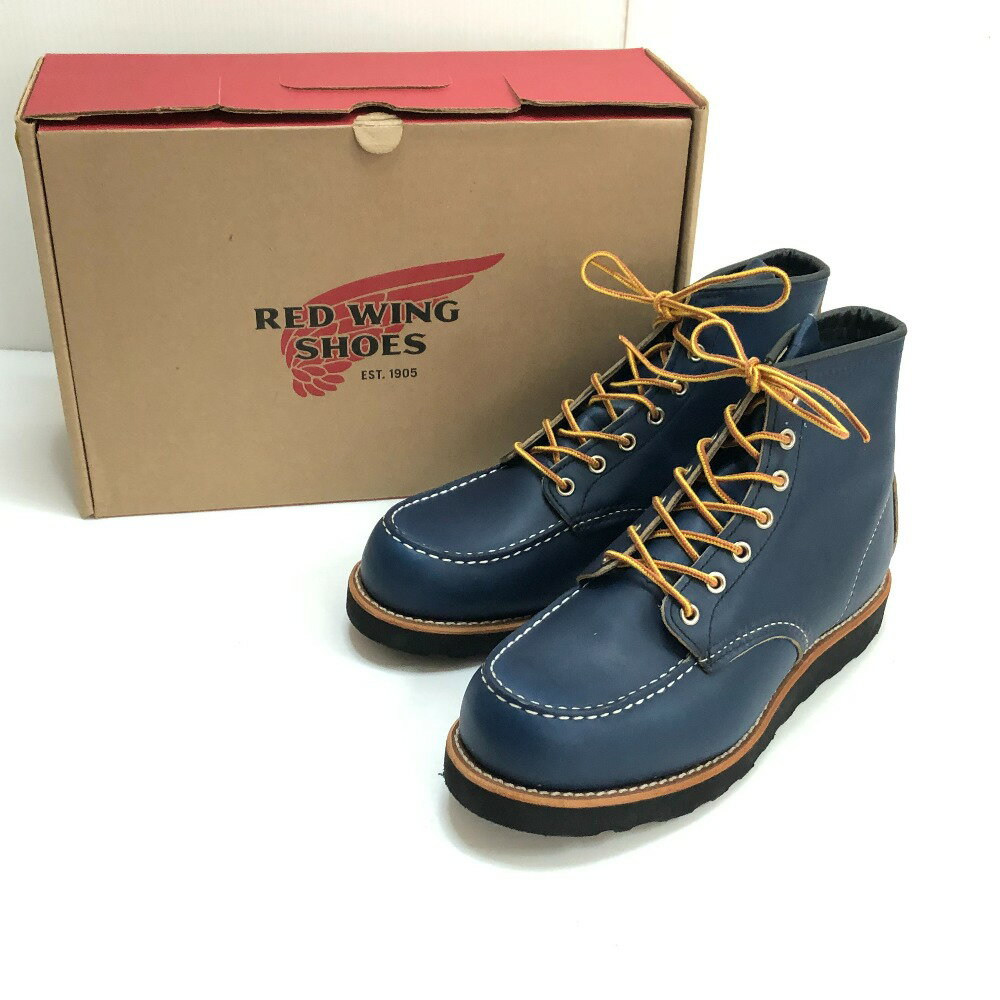 □□【中古】RED WING レッドウィング 靴 ブーツ 15年製 インディゴ 8 E(26cm) インディゴ Bランク