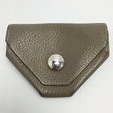 ☆☆【中古】HERMES エルメス ルヴァンキャトル コインケース グレー系 レザー Bランク