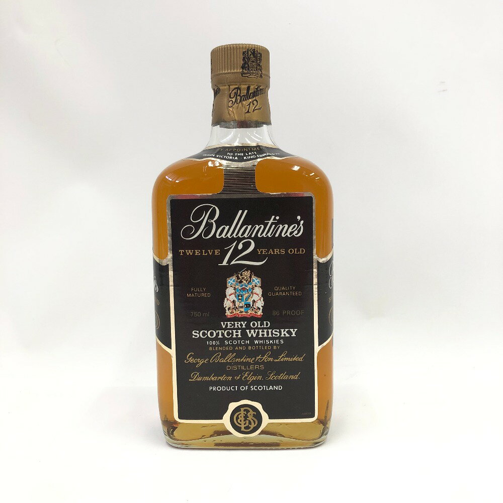 〇〇【中古】Ballantine's バランタイン ウィスキー スコッチ　750ml 古酒 Nランク 未開栓