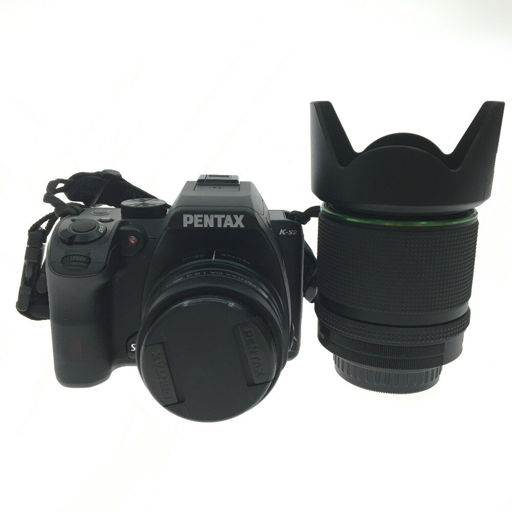 ▼▼【中古】PENTAX ペンタックス デジタル一眼レフカメラ 18-135mm & 単焦点35mm レンズセット K-S2 Bランク