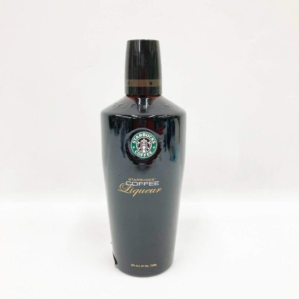 〇〇【中古】STARBUCKS スターバックス コーヒーリキュール 20度 750ml 古酒 Nランク 未開栓