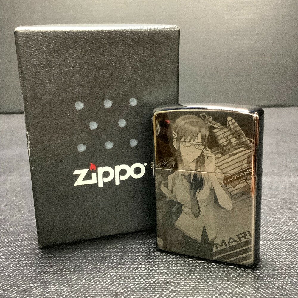 ▲▲【中古】ZIPPO ジッポ オイルライター エヴァンゲリオン 真希波マリ Sランク