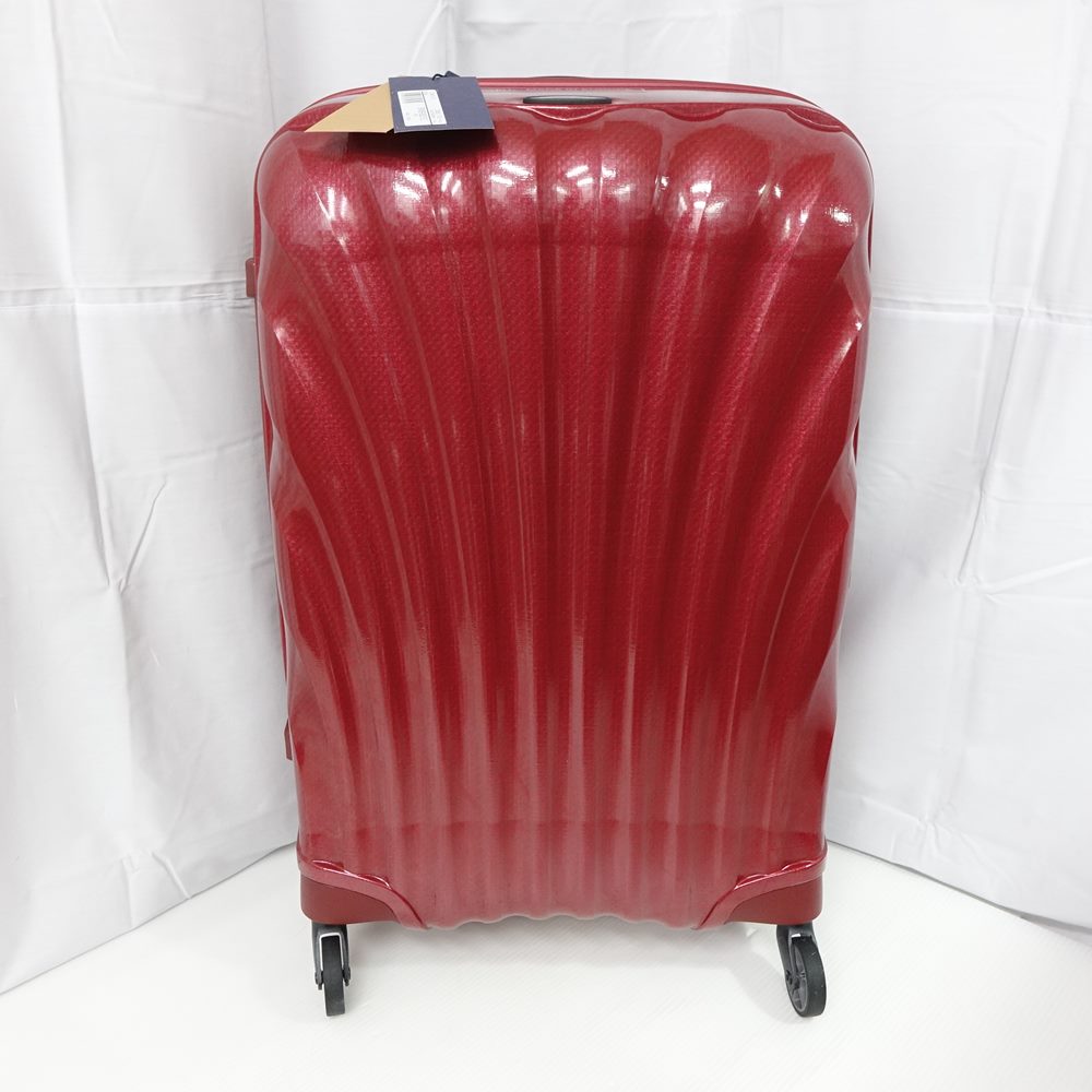 ◆◆【中古】Samsonite サムソナイト スーツケース　コスモライト　軽量 73350 レッド 一部地域を除き送料無料 Aランク