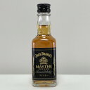 ▽▽【中古】JACK DANIEL'S ジャックダニエル MASTER DISTILLER マスター ディスティラー　ミニボトル　50ml Nランク 未開栓