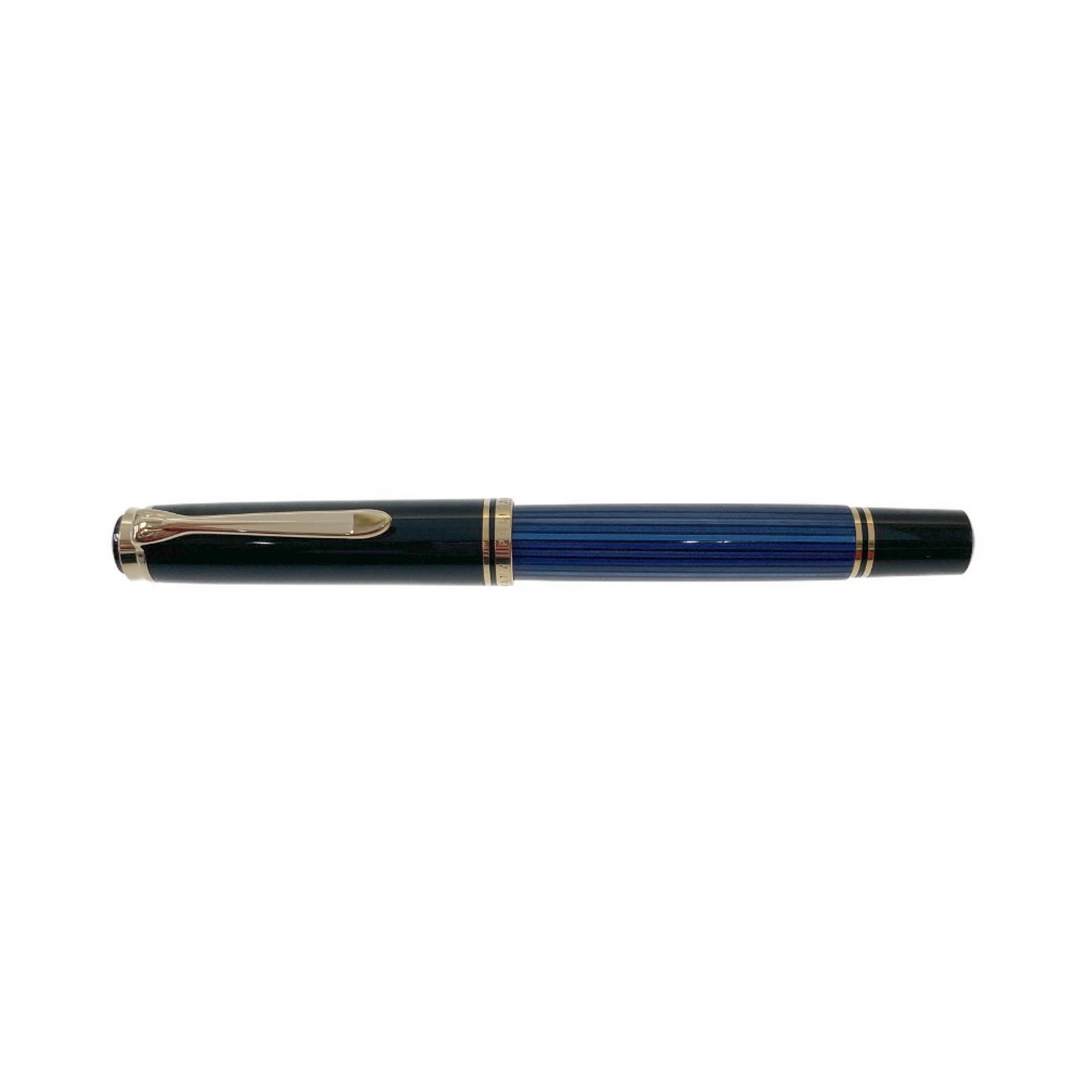 〇〇【中古】Pelikan ペリカン souveran スーベレーン M800 ブルーストライプ 万年筆 現状渡し Bランク