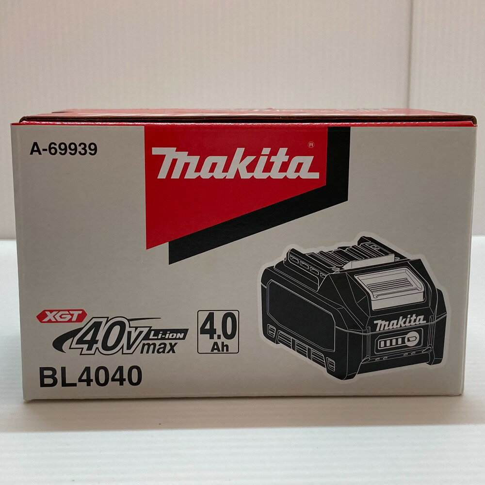 □□【中古】MAKITA マキタ バッテリー　40VMAX　4.0Ah BL4040 Sランク