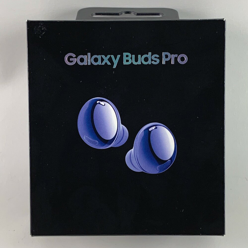 ▽▽【中古】 Galaxy Buds Pro　ワイヤレスイヤホン SM-R190NZVAXJP ファントムバイオレット 未開封品 Nランク