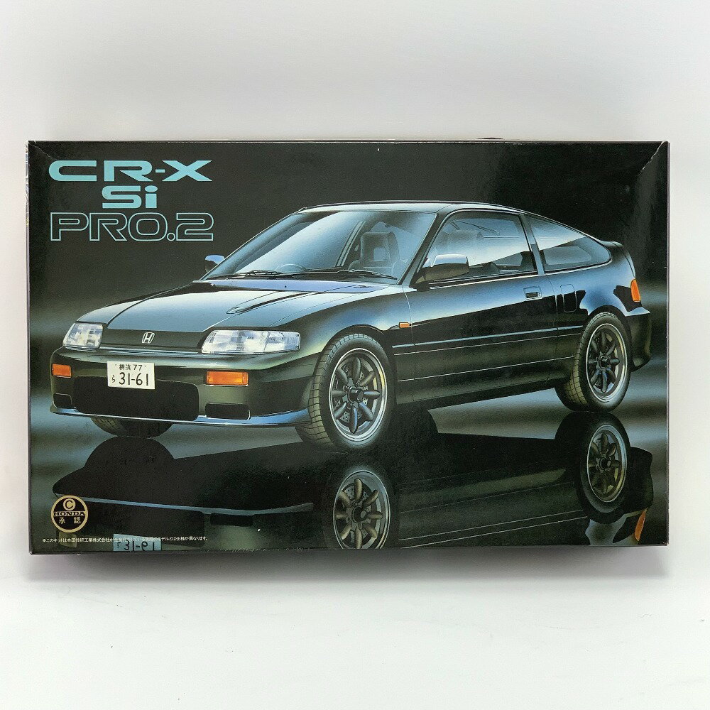 ▽▽【中古】FUJIMI フジミ 1/24　ホンダ CR-X Si PRO.2　未組立品　箱ダメージ有り Sランク