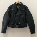 □□【中古】HARLEY-DAVIDSON ハーレーダビッドソン メンズジャケット 90s　SIZE S 40180 ブラック Bランク