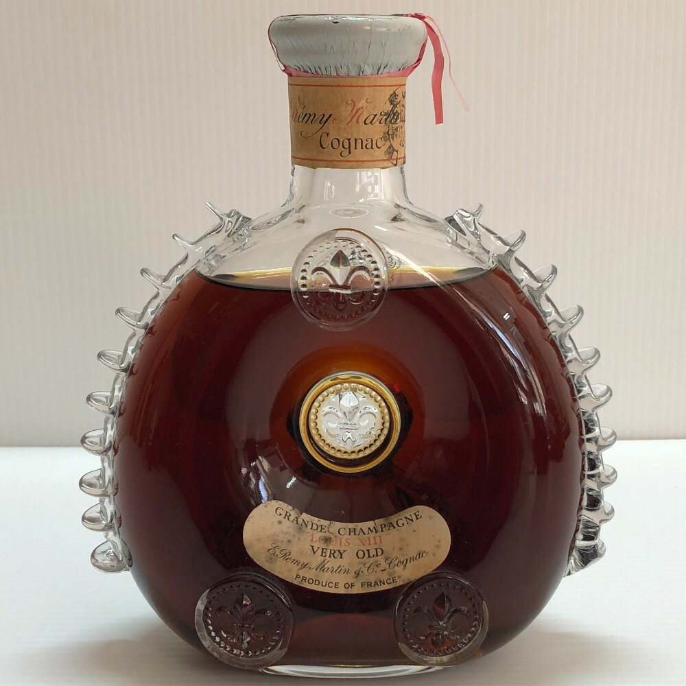 □□【中古】REMY MARTIN レミーマルタン 　ルイ13世 ベリーオールド バカラボトル Sランク 未開栓