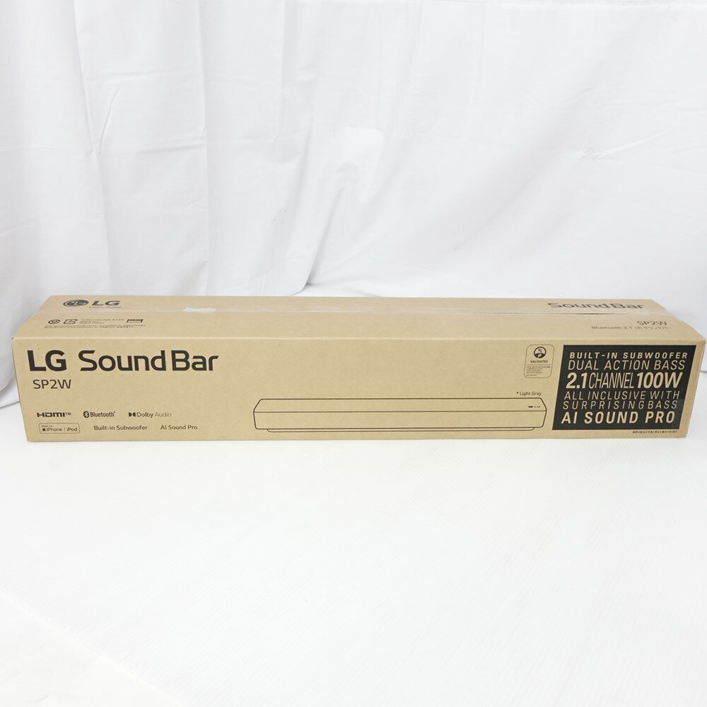 ◆◆【中古】LG エルジー スピーカー サウンドバー LG 2.1ch Blue Tooth機能 SP2W 【一部地域を除き送料無料】 Sランク