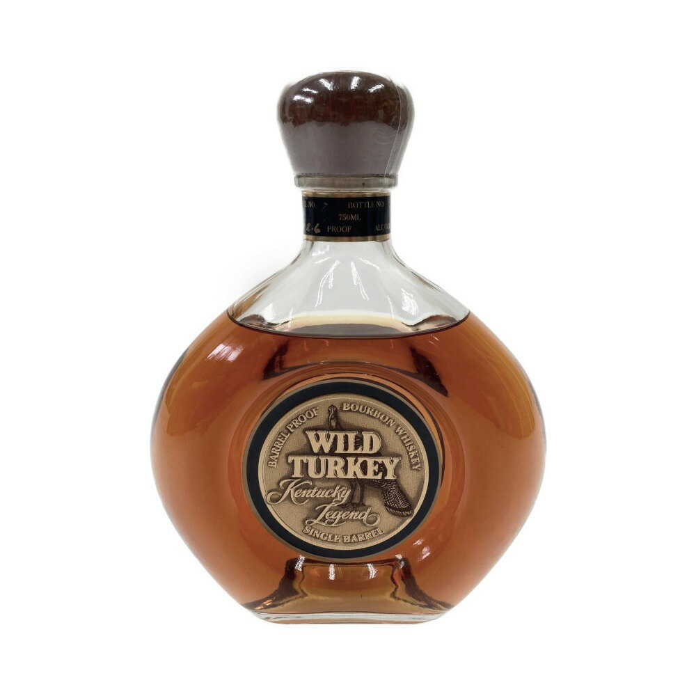 〇〇【中古】WILD TURKEY ワイルドターキー ケンタッキー レジェンド kentucky legend シングルバレル single barrel 750ml 古酒 Nランク 未開栓