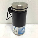 ▲▲【中古】MIZU 未使用品 ステンレスボトル 保温 保冷 水筒 ミズボトル V5 ブラック 450ml Bランク