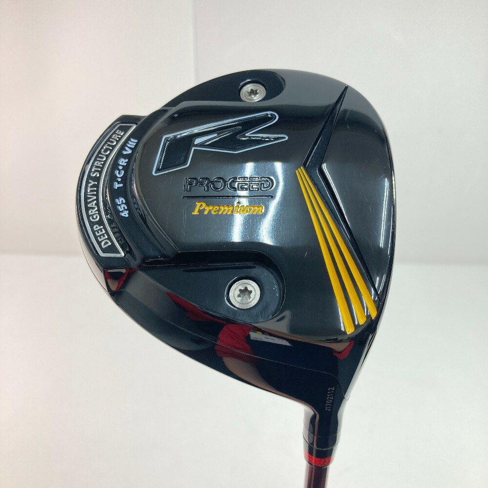 ◎◎【中古】 JUSTICK プロシードプレミアム455 TCR 10.5° ドライバー スピーダー596エボリューションIII S カバーあり Bランク