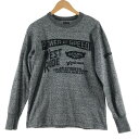 〇〇【中古】WEST RIDE ウエストライド メンズ スウェット サイズ36 グレー Aランク