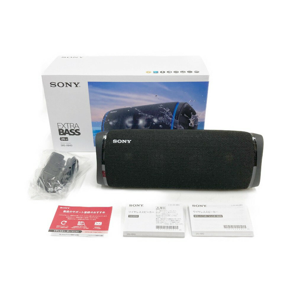 〇〇【中古】SONY ソニー ワイヤレスポータブルスピーカー SRS-XB43 Aランク