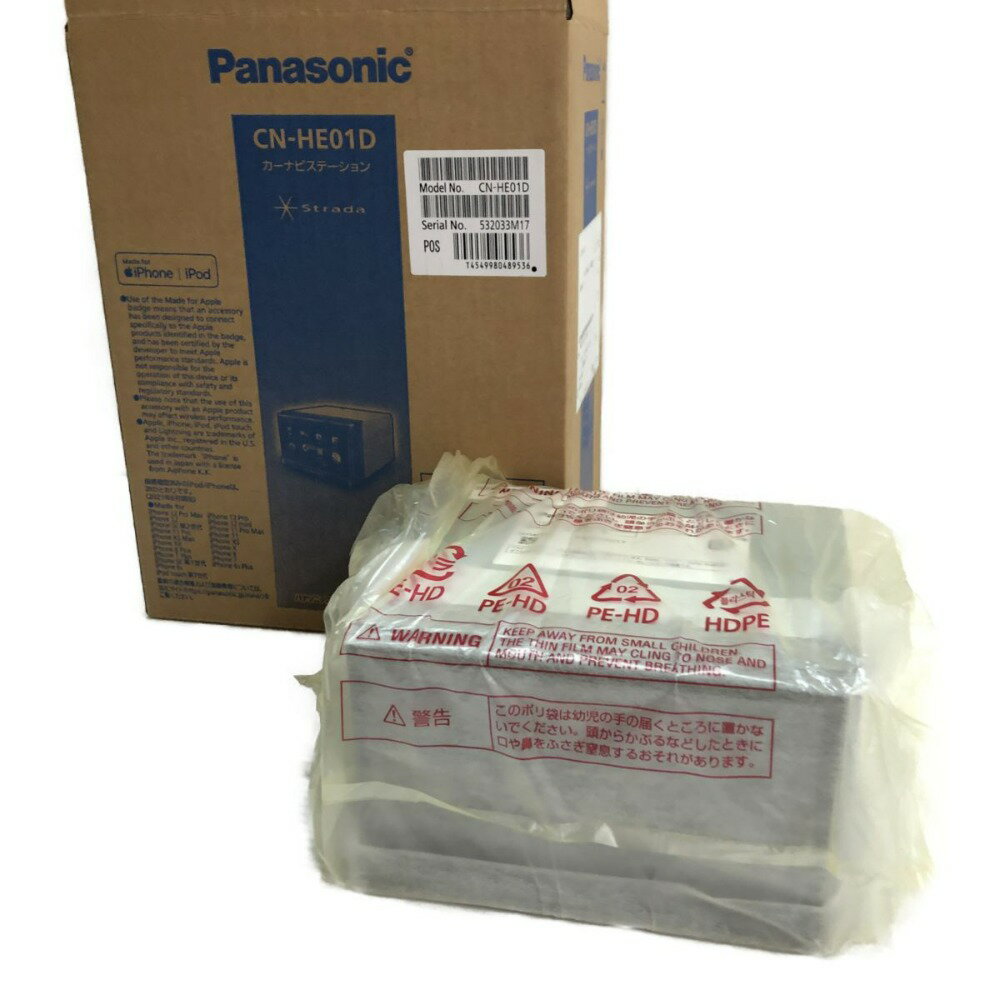 □□【中古】Panasonic パナソニック カーナビ CN-HE01D Aランク