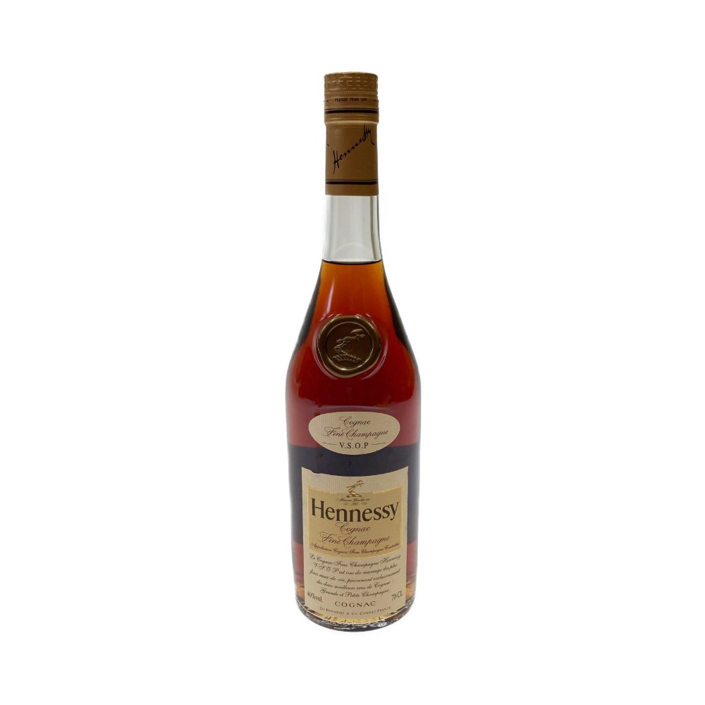 〇〇【中古】Hennessy ヘネシー フィーヌ シャンパーニュ 40% 700ml ブランデー コニャック 未開栓 Nランク 未開栓