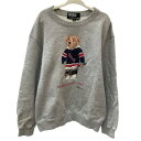 ♪♪【中古】RALPH LAUREN ラルフローレン kids キッズ トレーナー SIZE 130 グレー Cランク