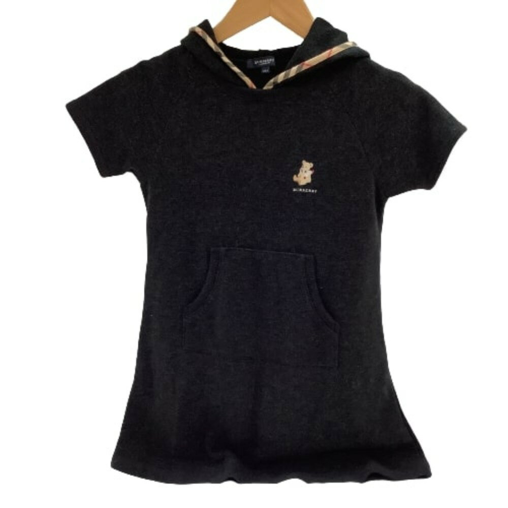 ♪♪【中古】BURBERRY LONDON バーバリーロンドン kids キッズ ワンピース SIZE 130 ブラック Bランク