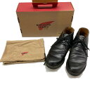 ●●【中古】RED WING レッドウィング メンズ ポストマンチャッカ SIZE 27cm ブラック Bランク