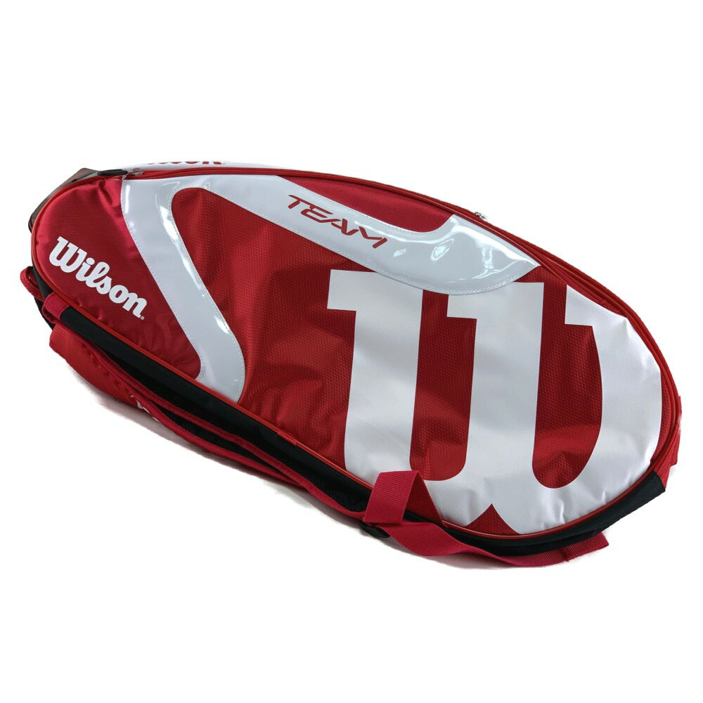 ▽▽【中古】Wilson ウィルソン TEAM J 6 PACK ラケットバッグ WRZ647706 開封未使用品 Sランク