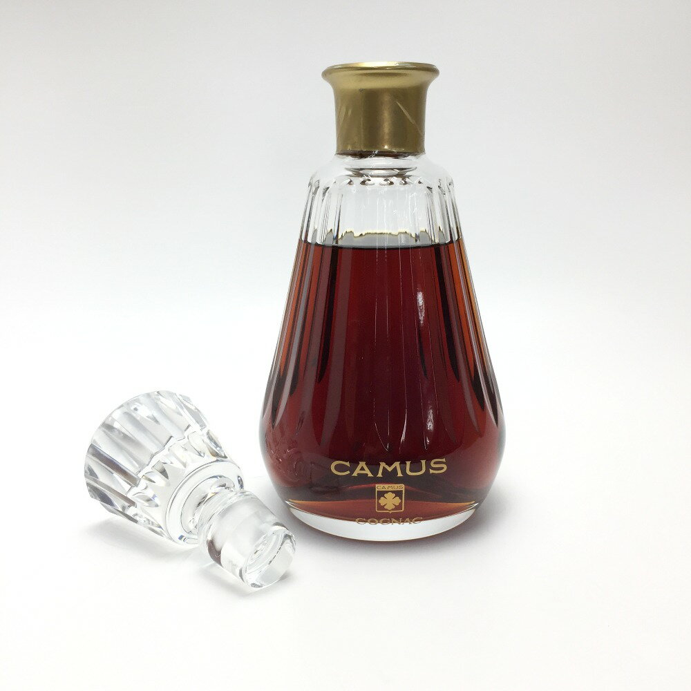 ☆☆【中古】CAMUS カミュ カラフェ バカラボトル 700ml 40度 替え栓付 ブランデー コニャック Nランク 未開栓