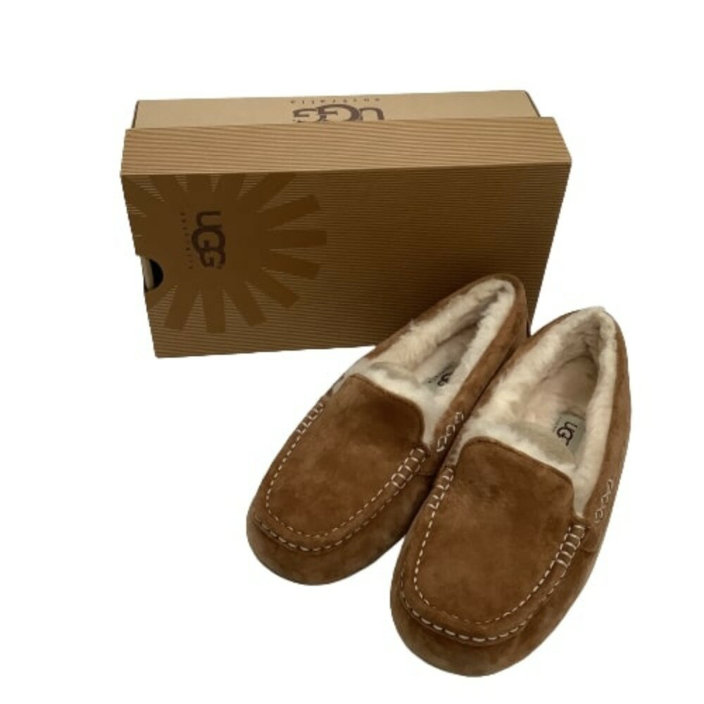 ♪♪【中古】UGG アグ モカシン SIZE 24cm キャメル Bランク