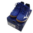 ♪♪【中古】MIZUNO ミズノ バレーボールシューズ SIZE 24cm V1GA197026 ブルー Bランク