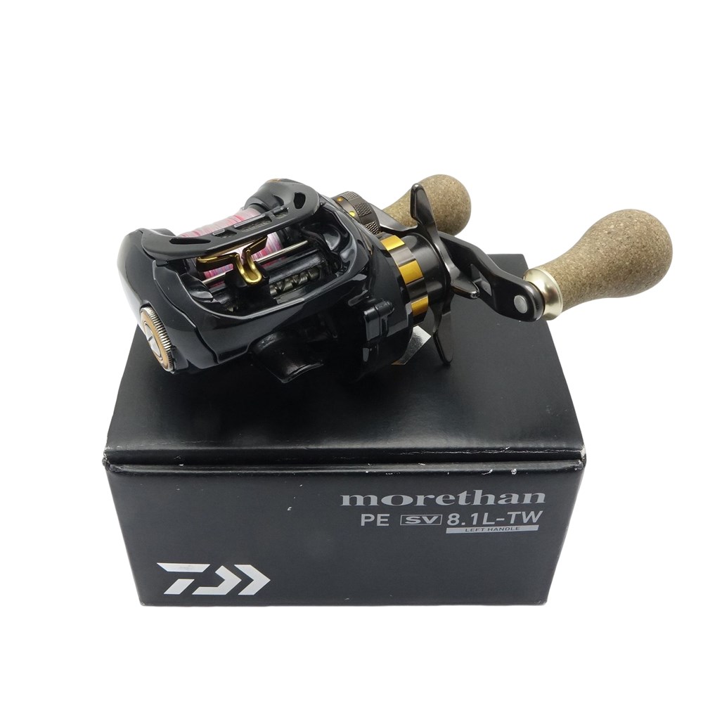 ◆◆【中古】DAIWA ダイワ morethan PE SV 8.1L-TW　ベイトリール 613461 【一部地域を除き送料無料】 Cランク