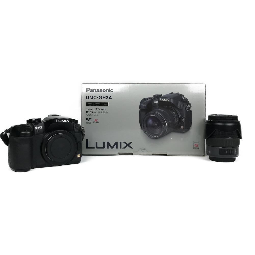 ■■【中古】Panasonic パナソニック レンズキット デジタル一眼カメラ DMC-GH3A VARIO 12-35mm Bランク