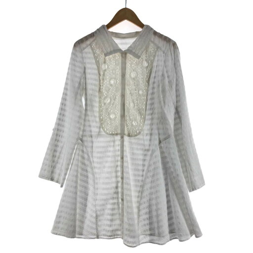 〇〇【中古】HIROKO BIS ヒロコ ビス レディース シャツ サイズ9 ホワイト Bランク 〇〇【中古】HIROKO BIS ヒロコ ビス レディース シャツ サイズ9 ホワイト Bランク