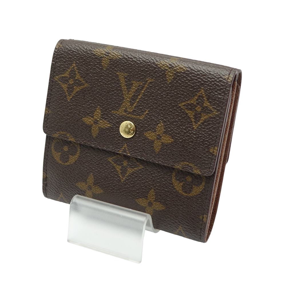 ◆◆【中古】LOUIS VUITTON ルイヴィトン モノグラム ポルトモネビエカルトクレディ M61652 中ハガレ有 Cランク