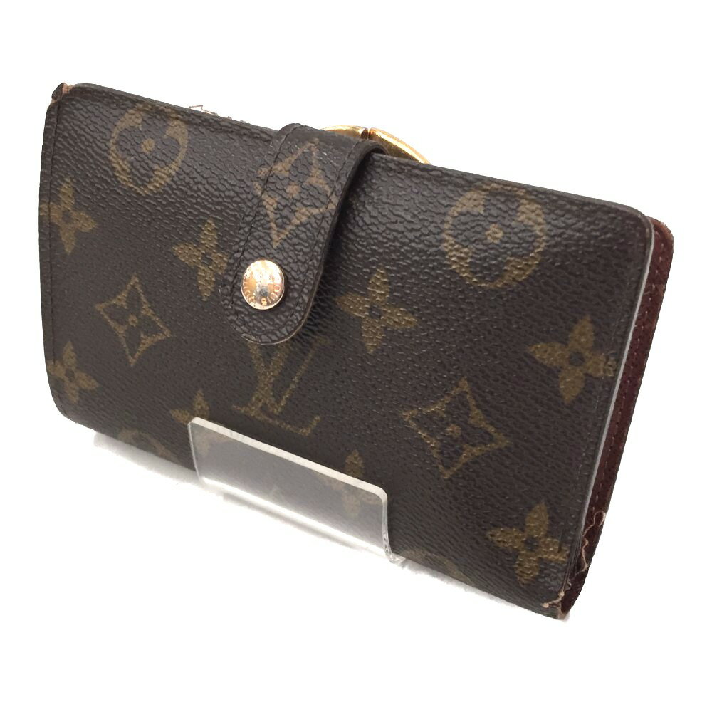 △△【中古】LOUIS VUITTON ルイヴィトン モノグラム ポルトフォイユ ヴィエノワ M61674 Cランク