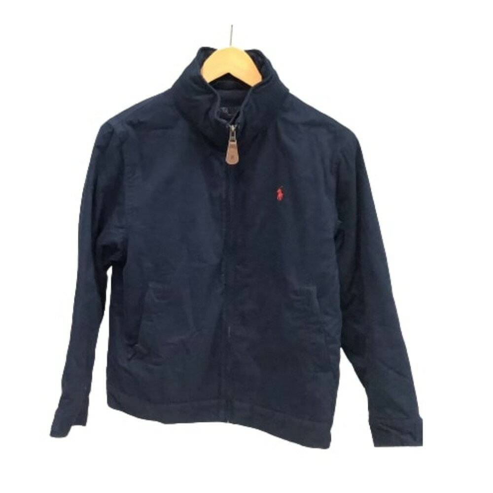 ♪♪【中古】RALPH LAUREN ラルフローレン キッズ ブルゾン SIZE 150 ネイビー Bランク