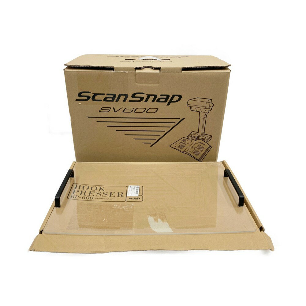 〇〇【中古】Fujitsu Limited 富士通 scan snap SV600 ブックプレッサー付 スキャナ FL-SV600A 未使用品 Sランク