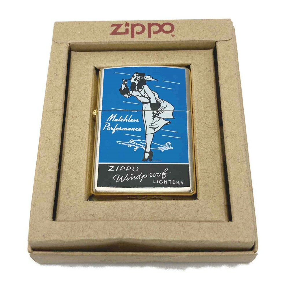 ☆☆【中古】ZIPPO ジッポ ライター WINDY Matchless Performance 1996年製 ウィンディ 箱有 Bランク