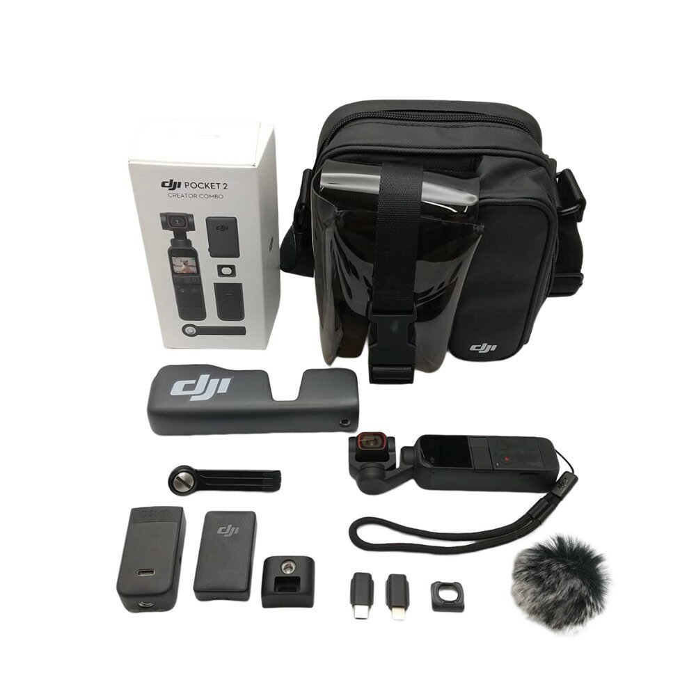 ◆◆【中古】 DJI pocket 2 CREATOR COMBO ポーチバッグ付 Aランク