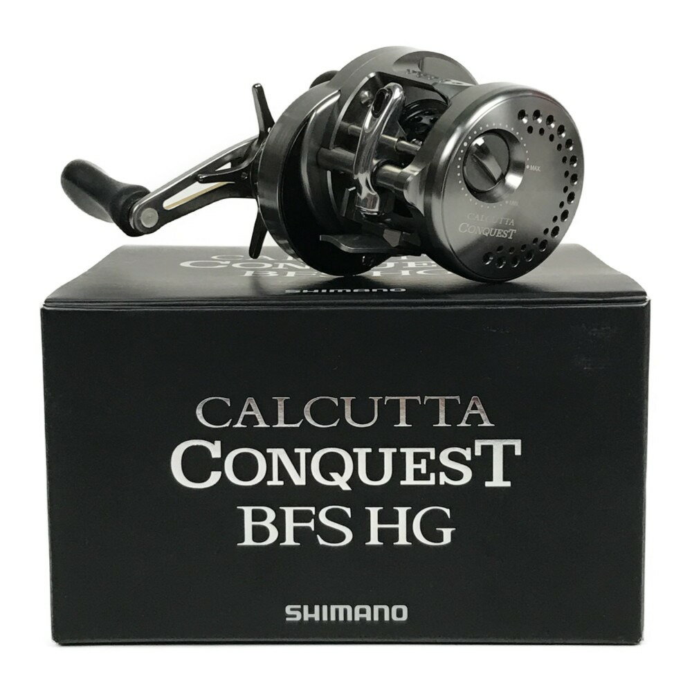 ■■【中古】SHIMANO シマノ カルカッタコンクエスト BFS HG ベイトリール 03675 Aランク