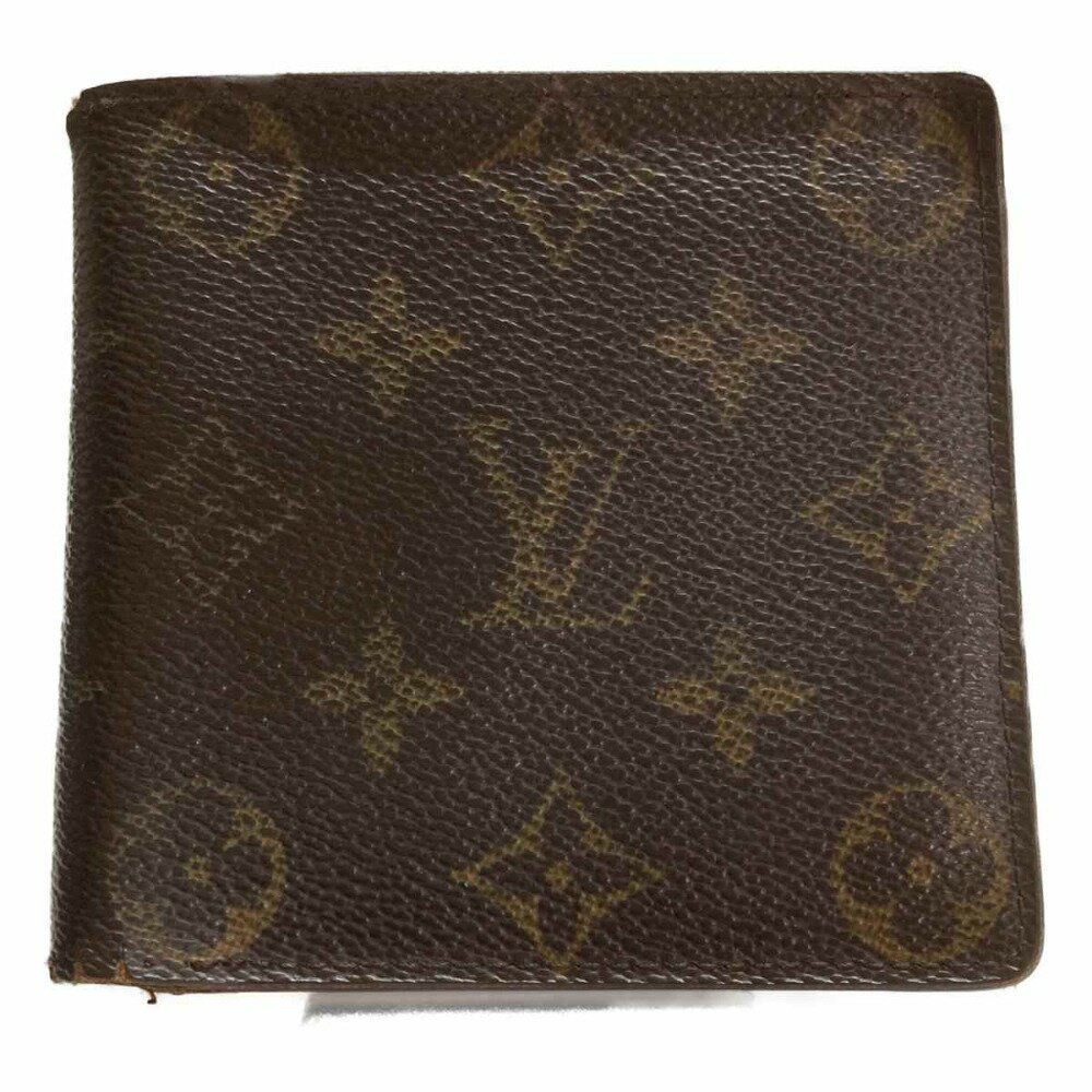 □□【中古】LOUIS VUITTON ルイヴィトン ポルト ビエ・カルト クレディモネ M61665 ブラウン Cランク